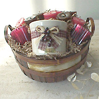 Candle Gift Baskets