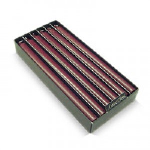 Wine 12 Inch Beeswax Enriched Dinner Candles