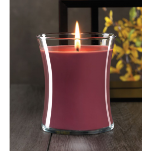 Black Raspberry & Vanilla Hour Glass Jar Candle