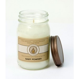 Baby Powder Traditional Canning Jar Candle
