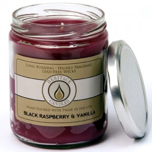 Black Raspberry and Vanilla Classic Jar Candle