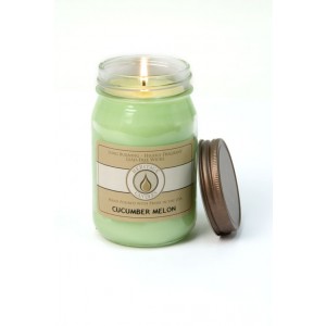 Cucumber Melon Traditional Canning Jar Candle