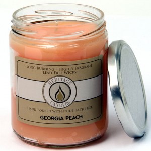 Georgia Peach Classic Jar Candle