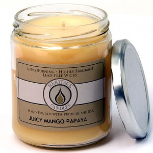 Juicy Mango Papaya Classic Jar Candle