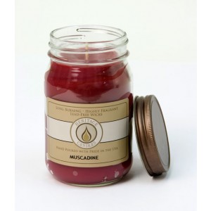 Muscadine Traditional Canning Jar Candle