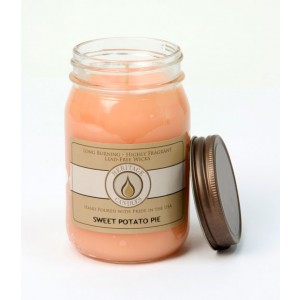 weet Potato Pie Traditional Canning Jar Candle