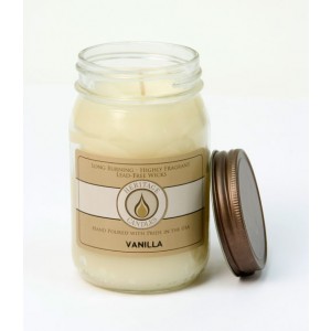 Vanilla Traditional Canning Jar Candle