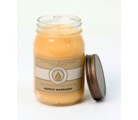 Mango Mandarin Traditional Canning Jar Candle
