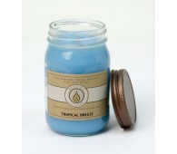 Tropical Breeze Traditional Canning Jar Candle
