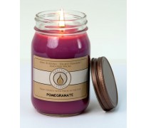 Pomogranate Traditional Canning Jar Candle