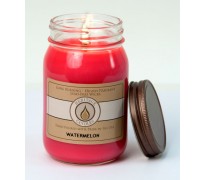 Watermelon Traditional Canning Jar Candle