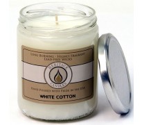 White Cotton Classic Jar Candle